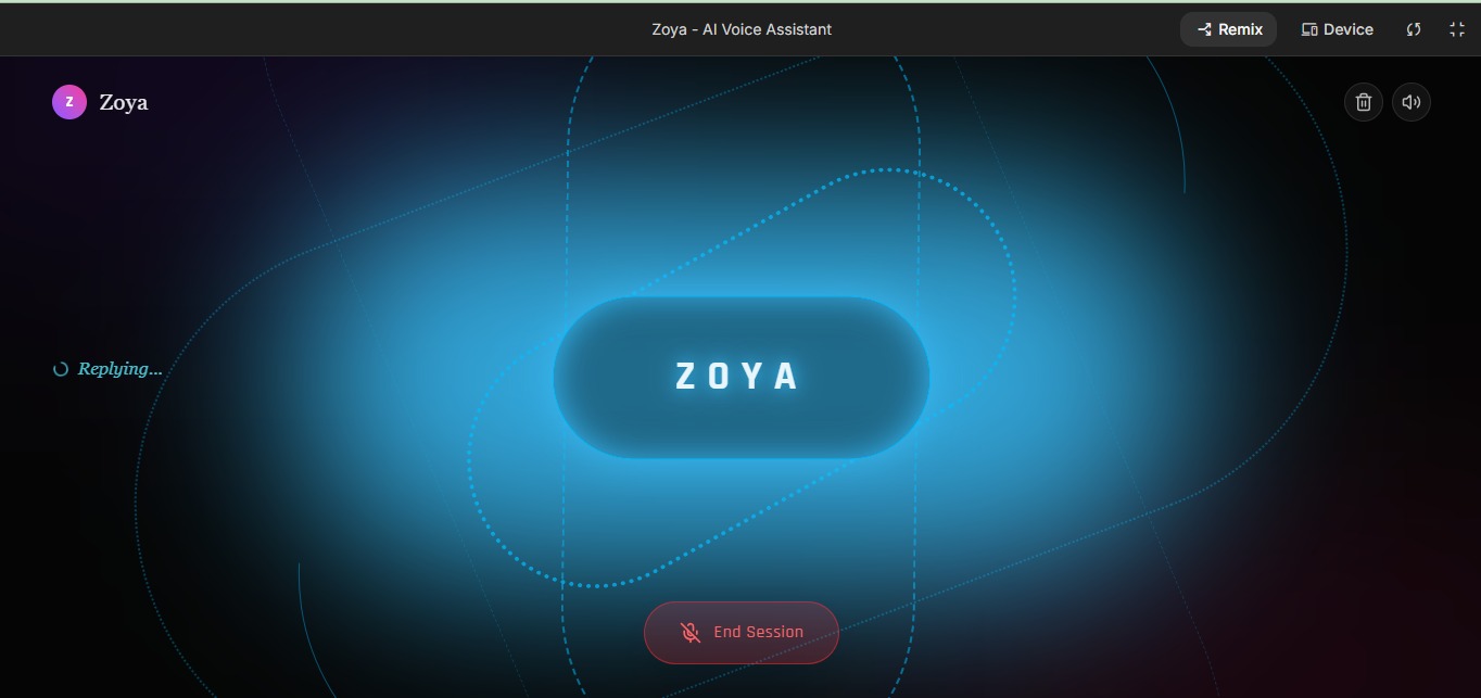 Zoya Ai Assistant
